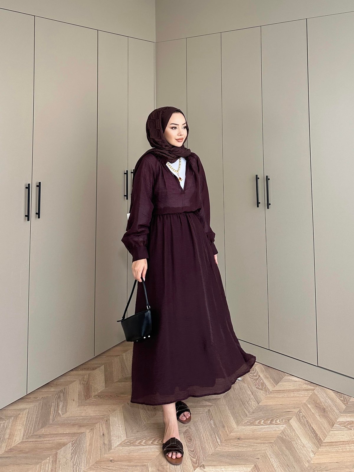 Bitter Coffee Skirt Set