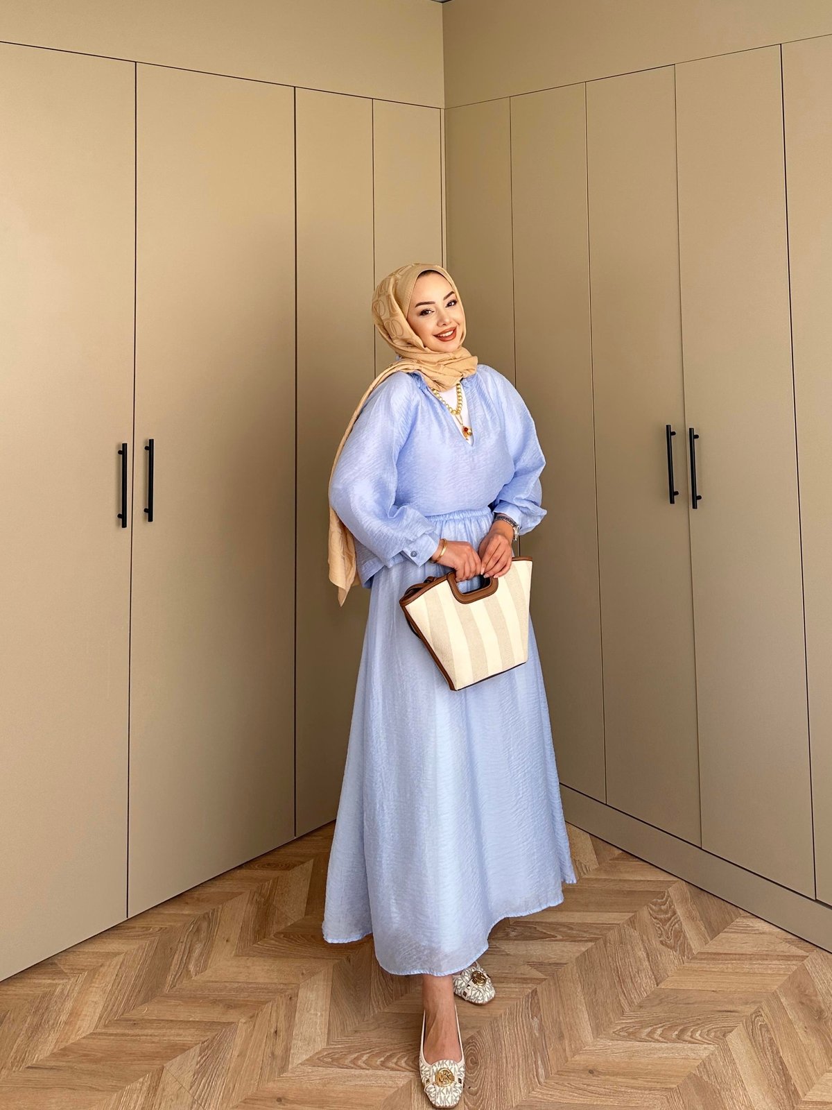 Tulle Blue Skirt Set