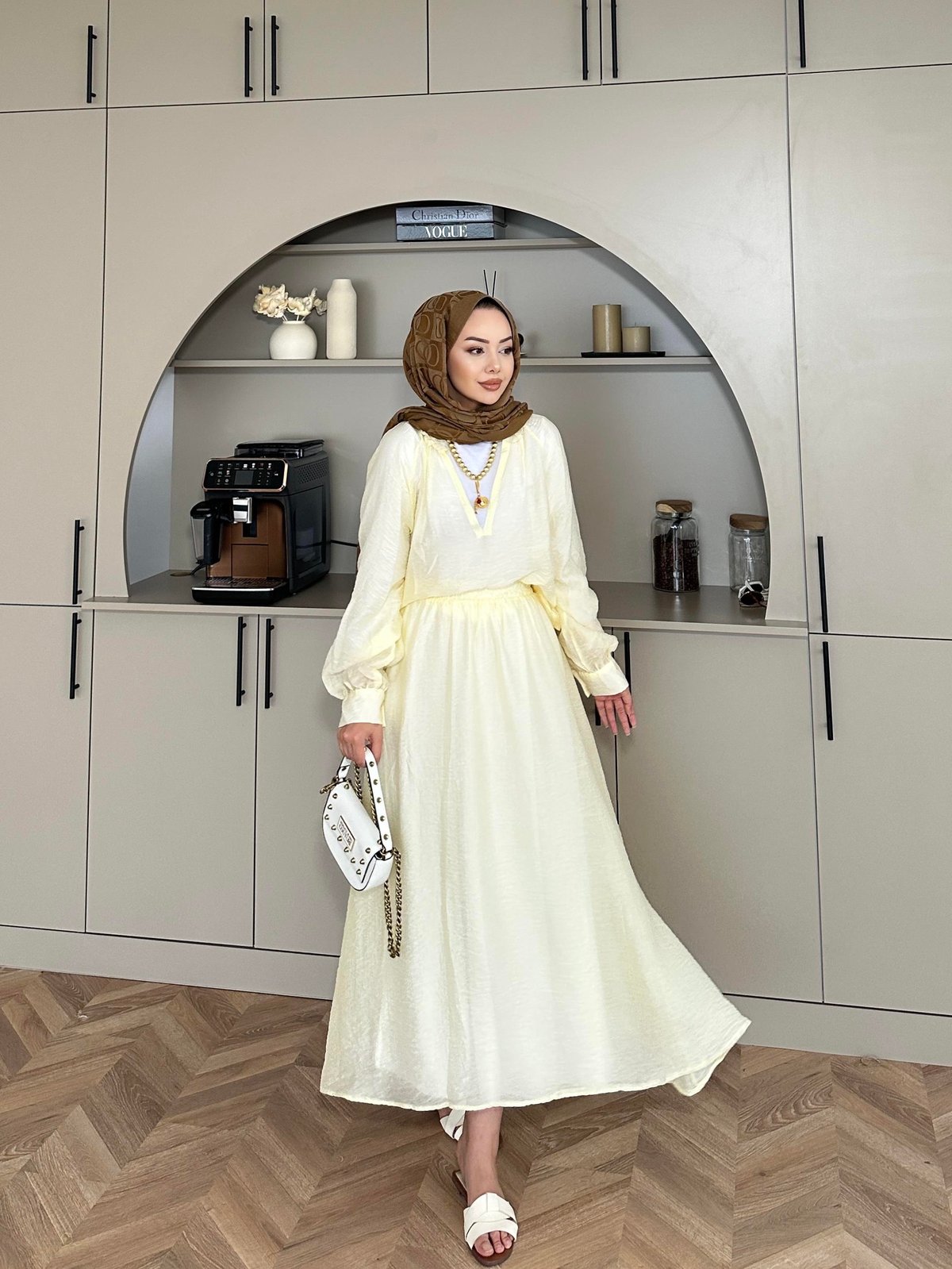 Tulle Yellow Skirt Set