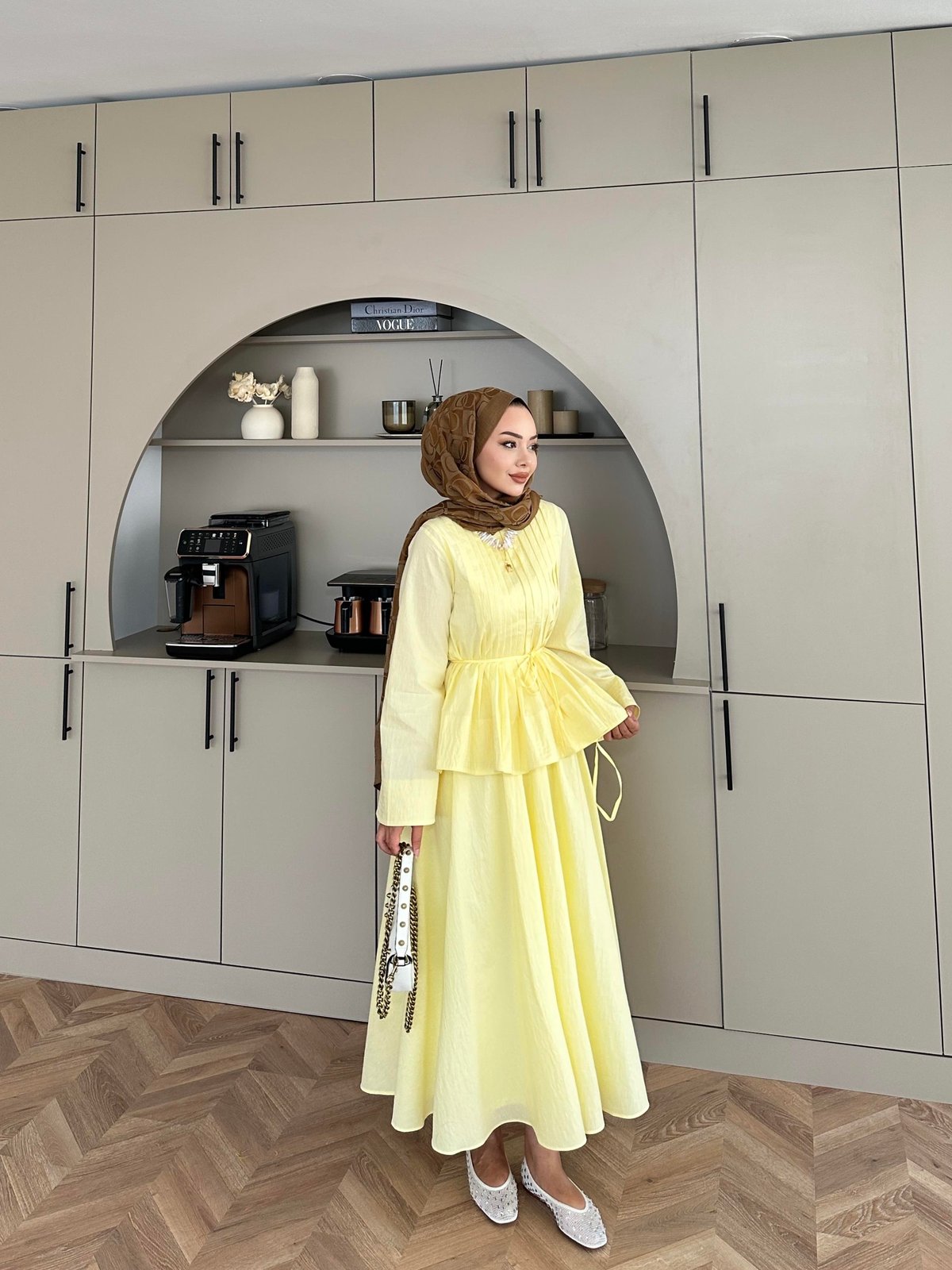 Rita Yellow Skirt Set