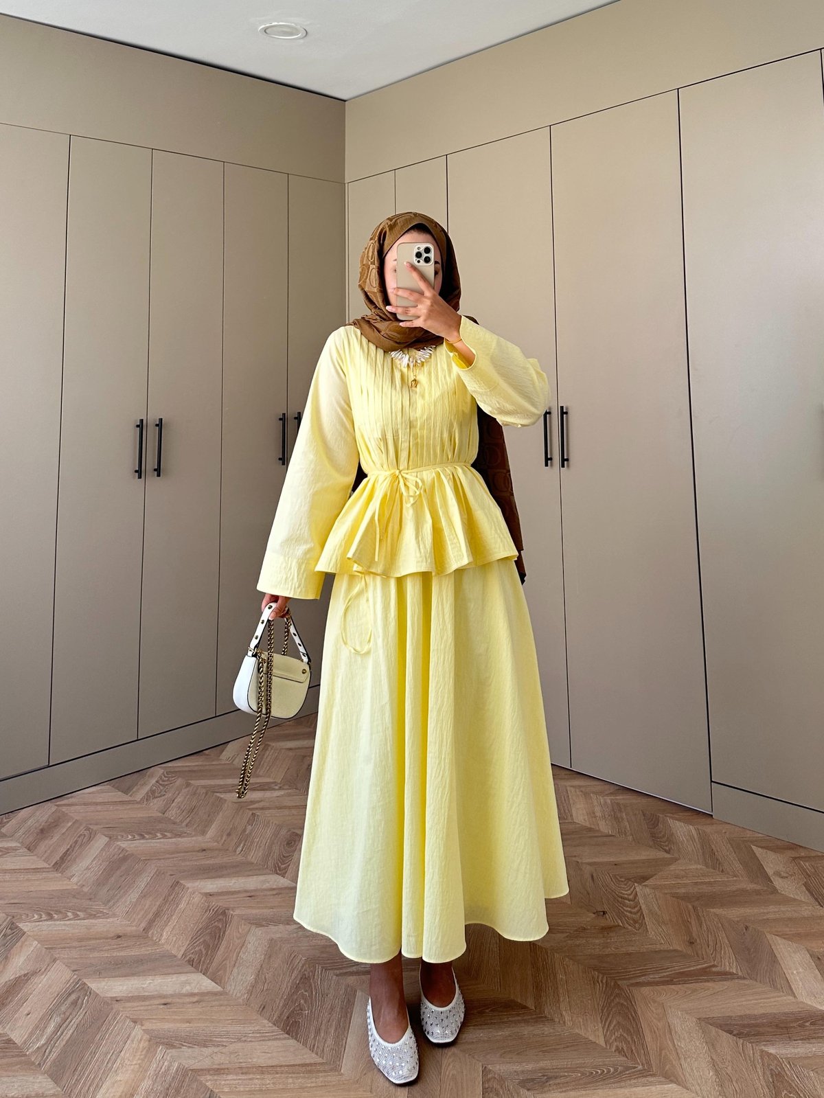 Rita Yellow Skirt Set