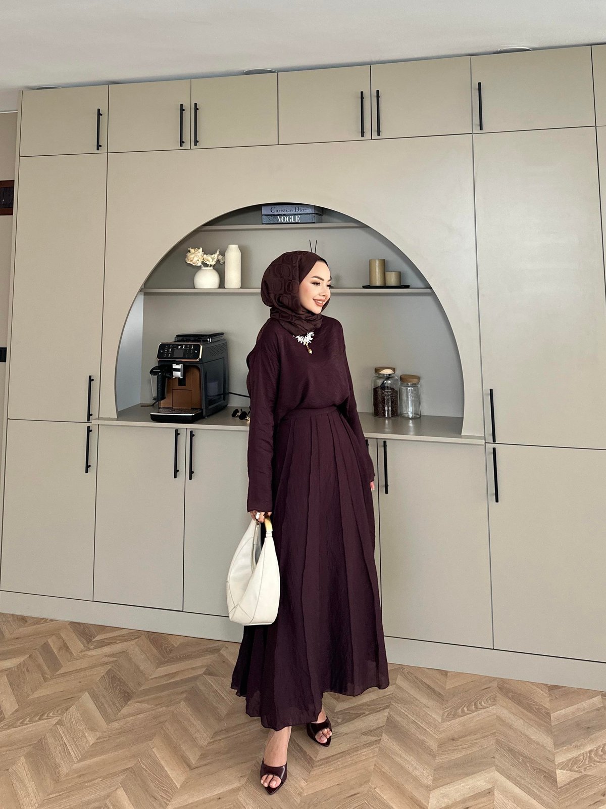 Sura Mulberry Skirt Set