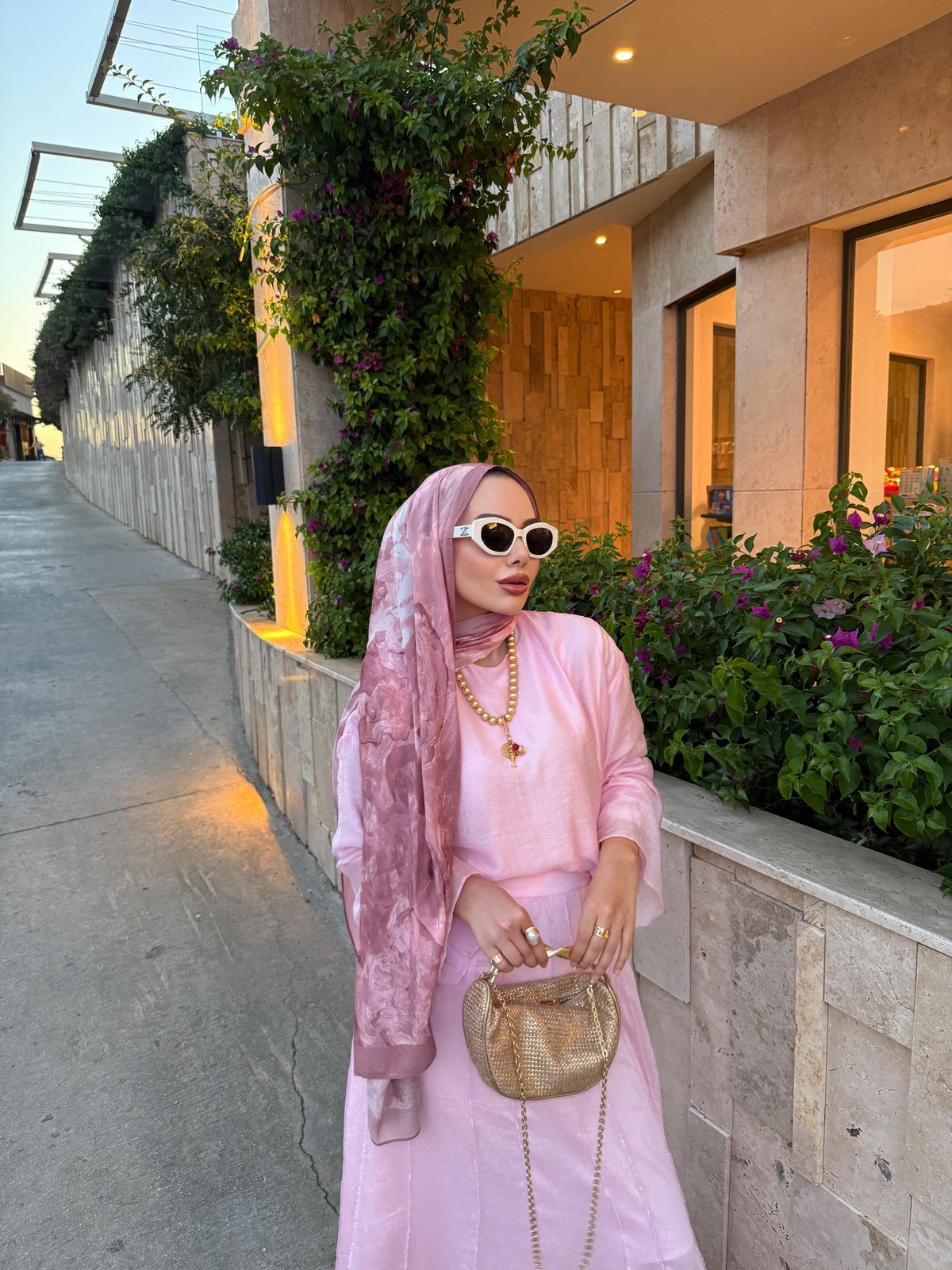Sora Pink Skirt Set