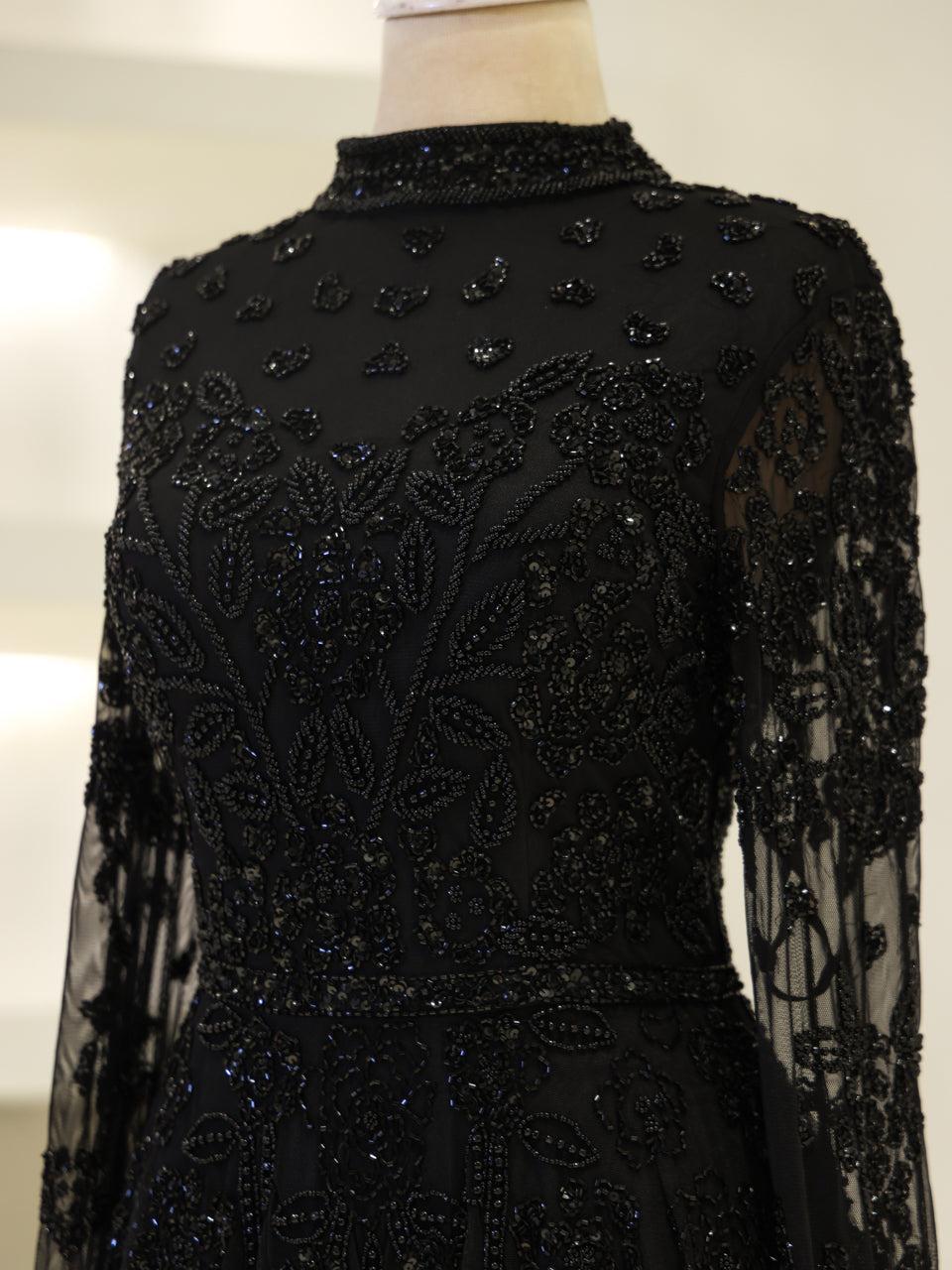 Lulua Couture Evening Dress - Black - view 4
