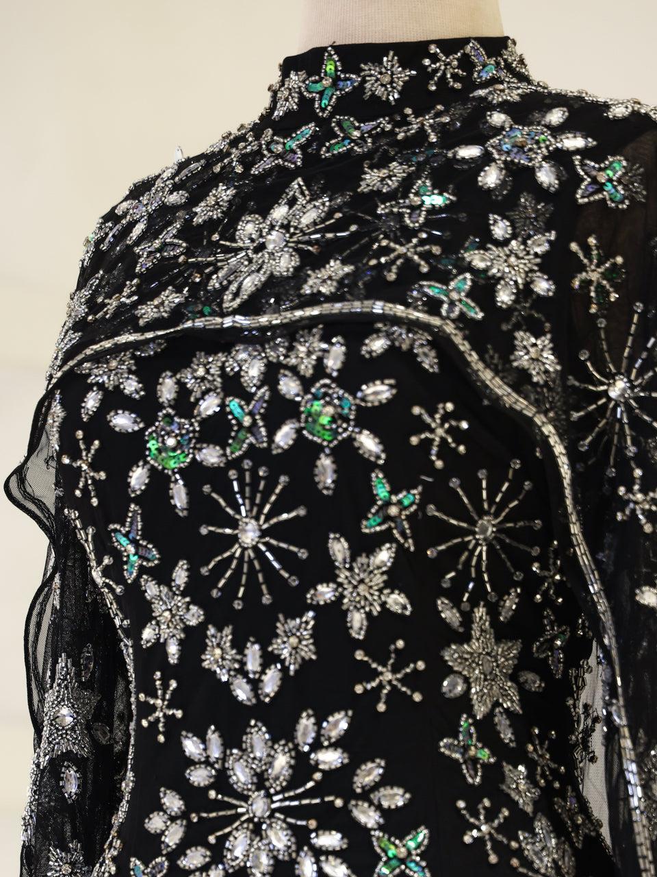Celestia Couture Evening Dress - Black - view 4