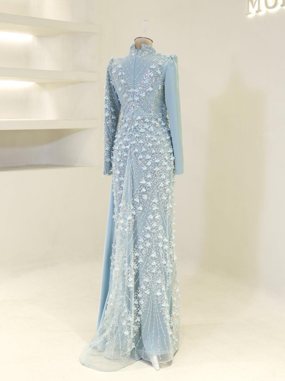 Darelia Evening Dress - Navy - view 4