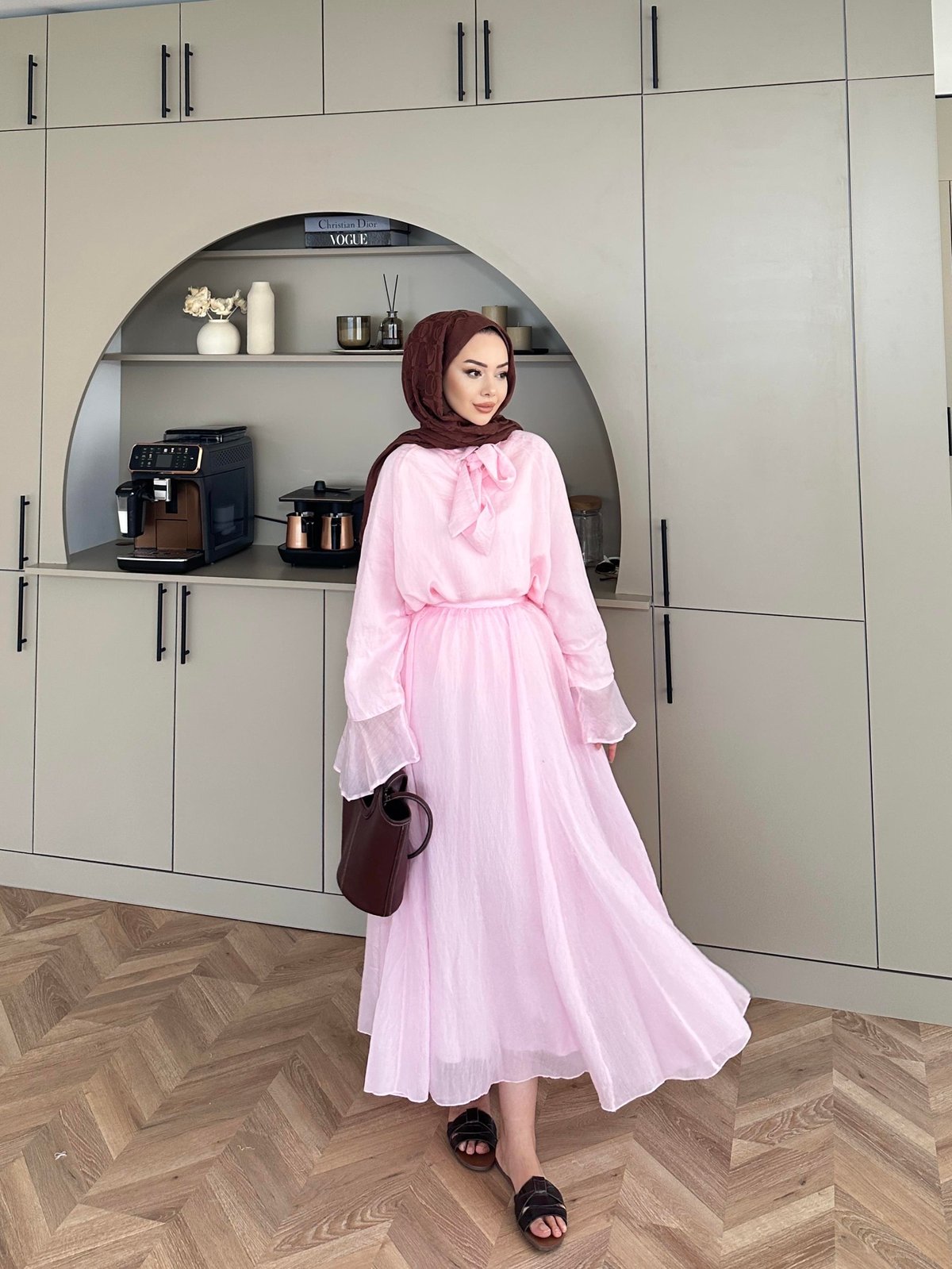 Tulle Powder Pink Skirt Set