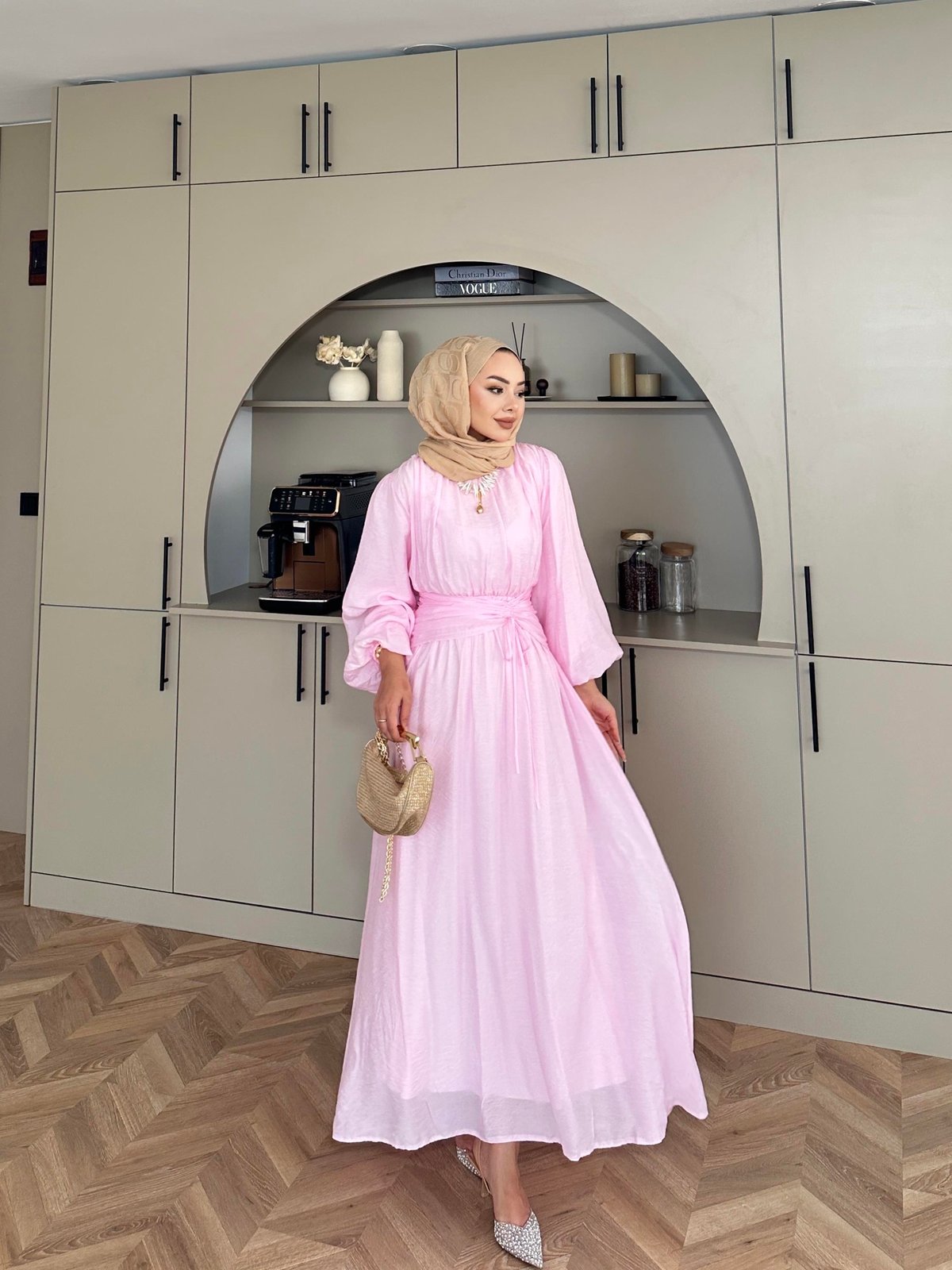 Tulle Pink Maxi Dress