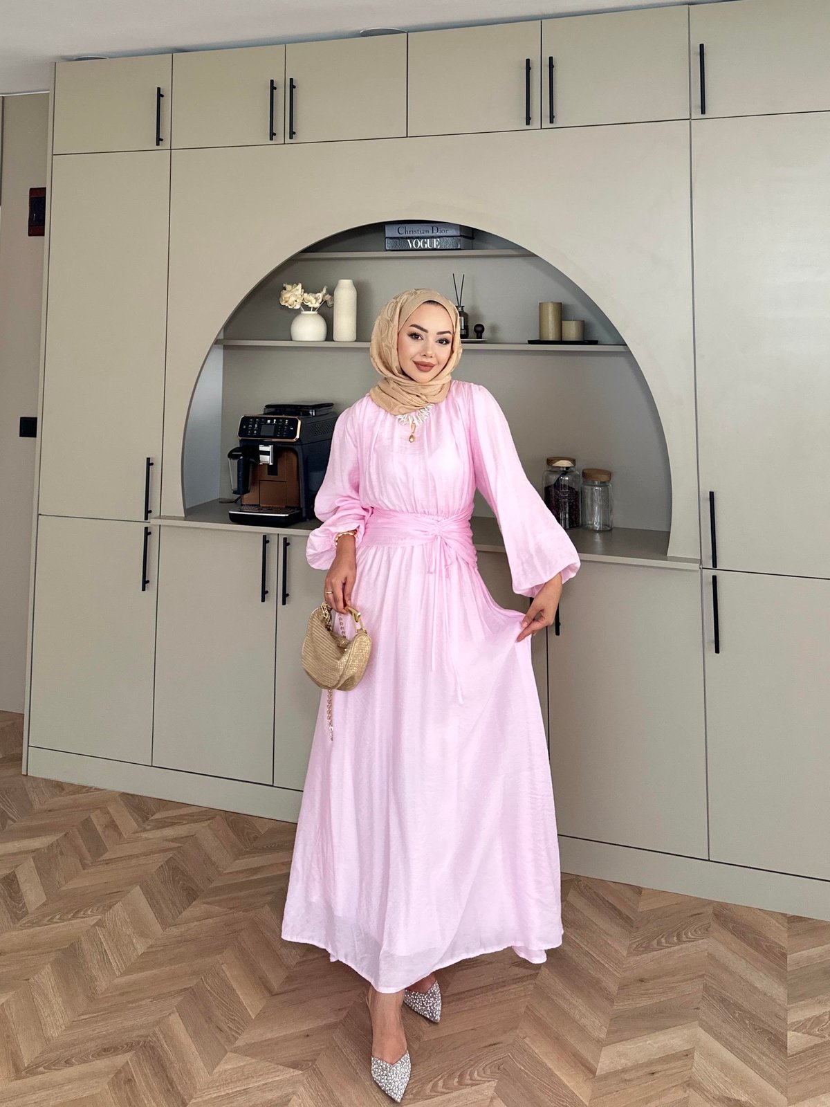 Tulle Pink Maxi Dress