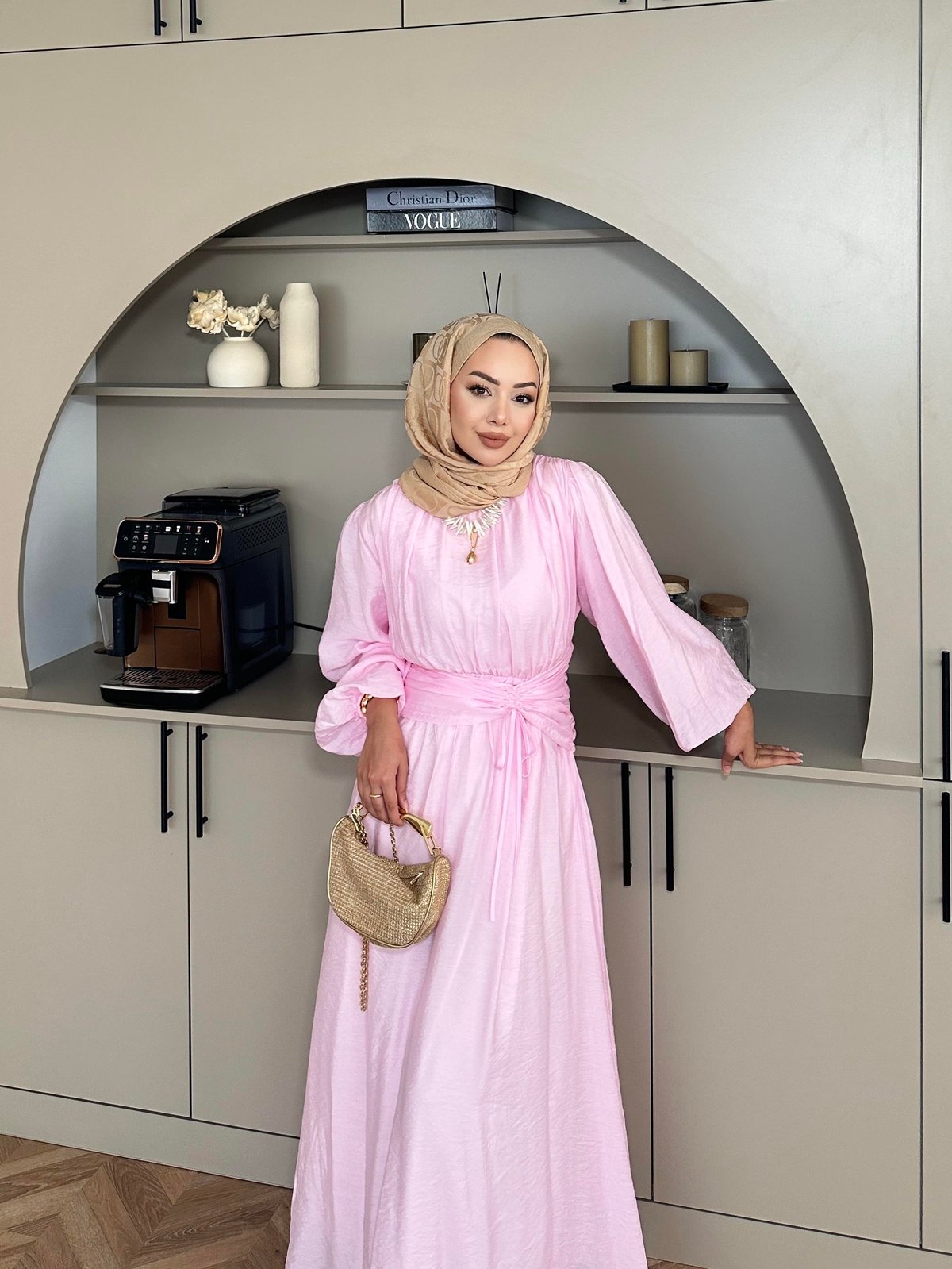 Tulle Pink Maxi Dress