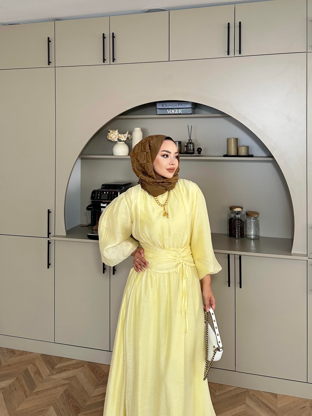 Tulle Maxi Yellow Dress