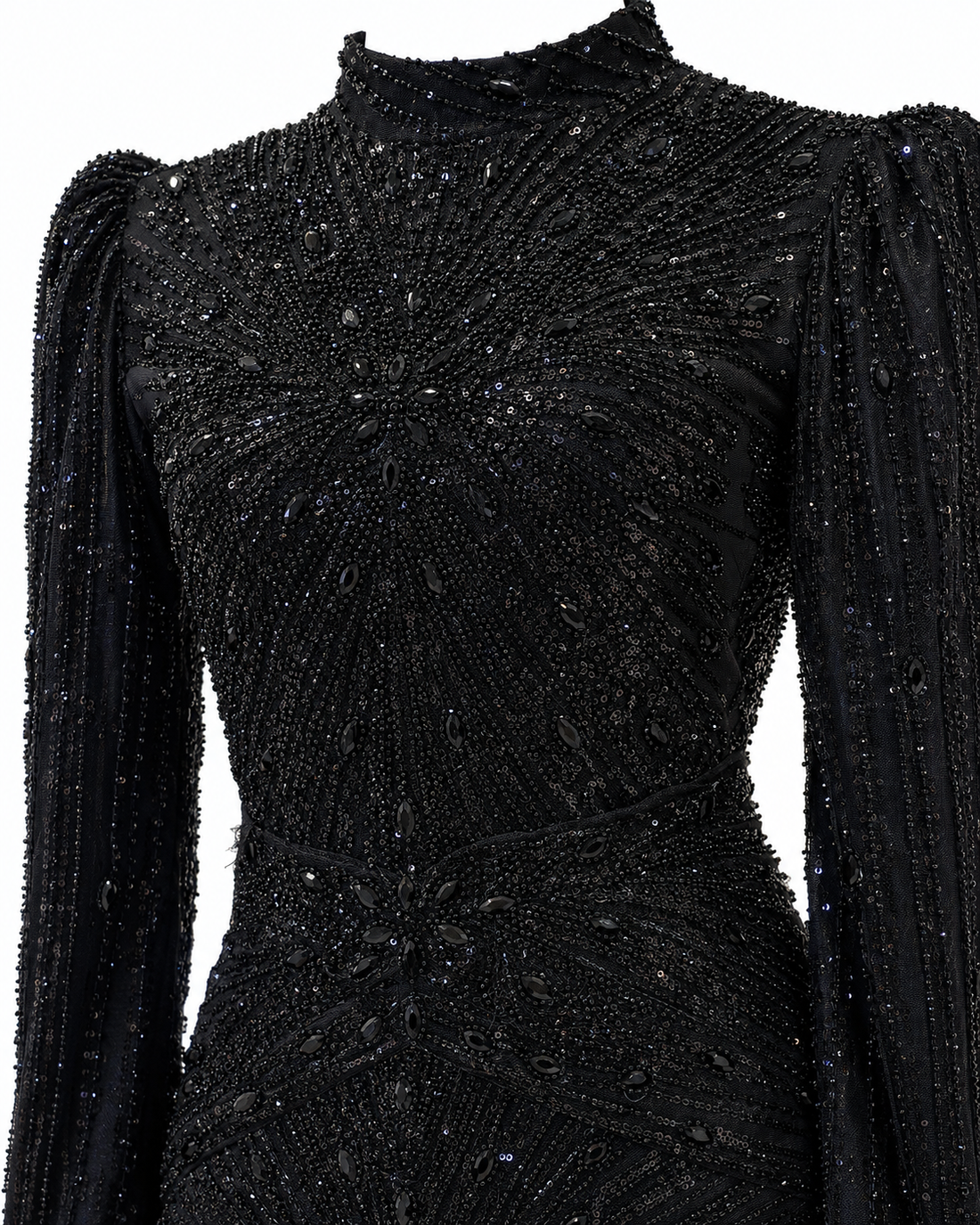 Marjan Evening Dress - Black