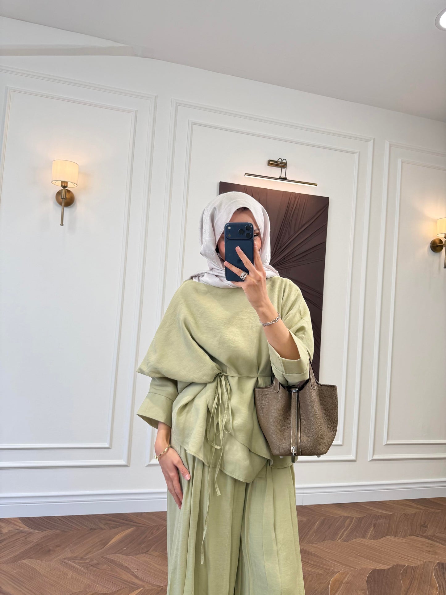 Lorin Two-Piece Set – Light Green