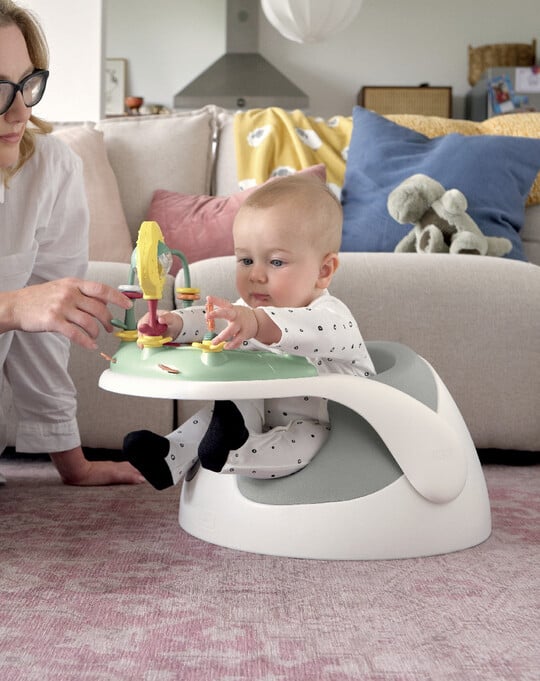 Mamas&Papas Baby Snug & Activity Tray - PEBBLE