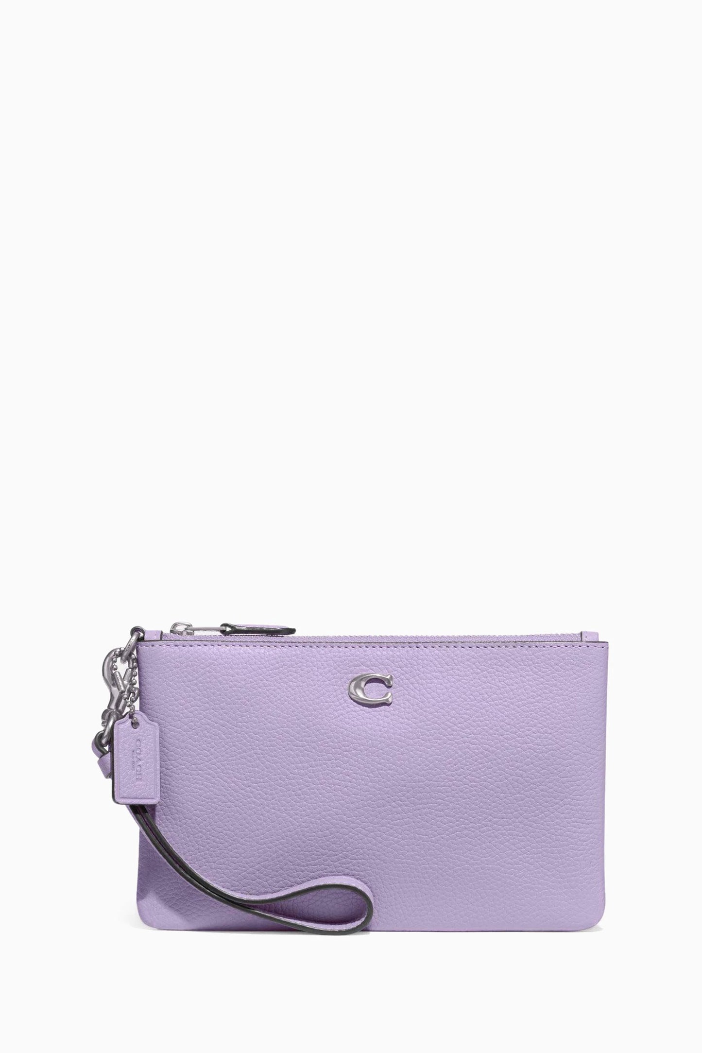 Coach Small Wristlet Pouch in Leather