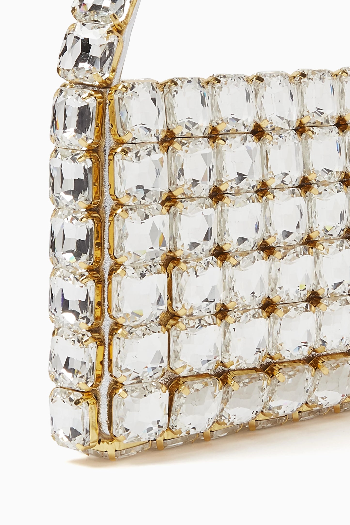 Vanina Sonnette Baguette Bag in Crystal Beads