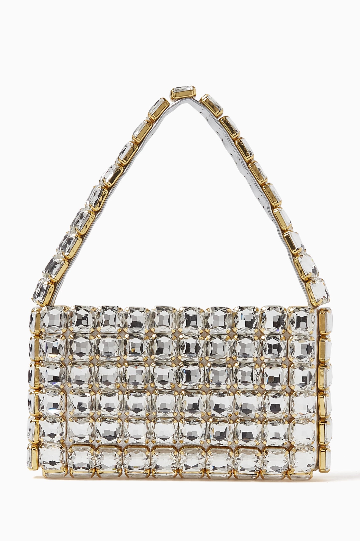 Vanina Sonnette Baguette Bag in Crystal Beads