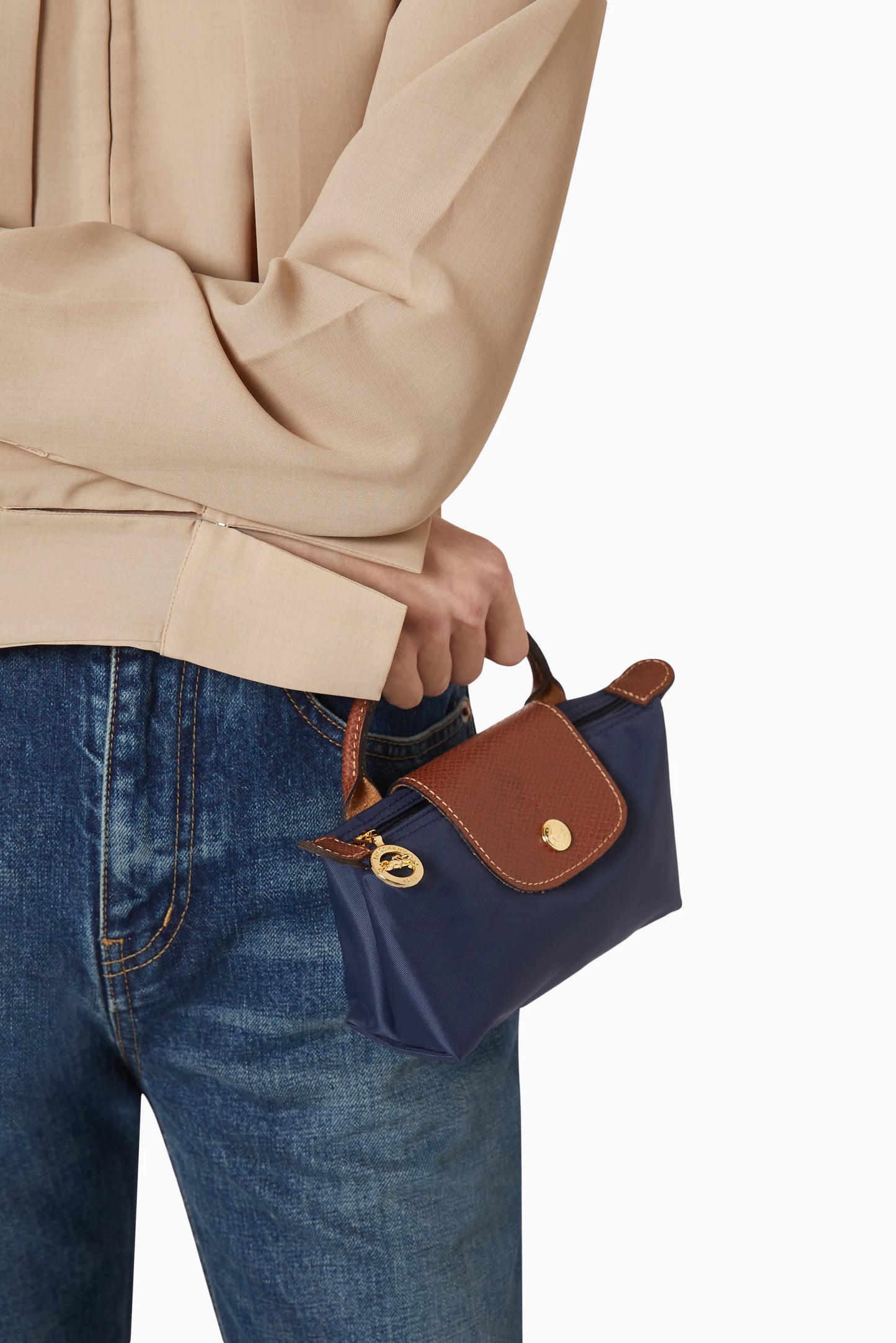 Longchamp Mini Le Pliage Original Clutch in Canvas