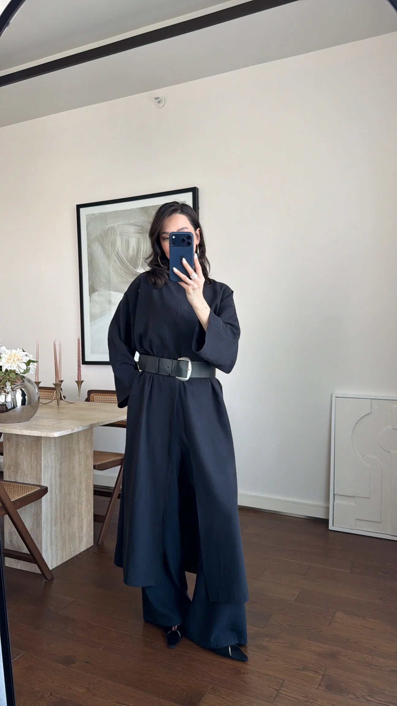 Bandana Detail Three-Piece Co-ord Set- black