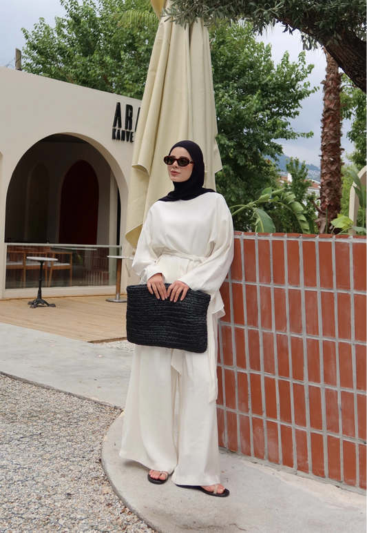 Premium Modal-Tencel Blend Palazzo Set