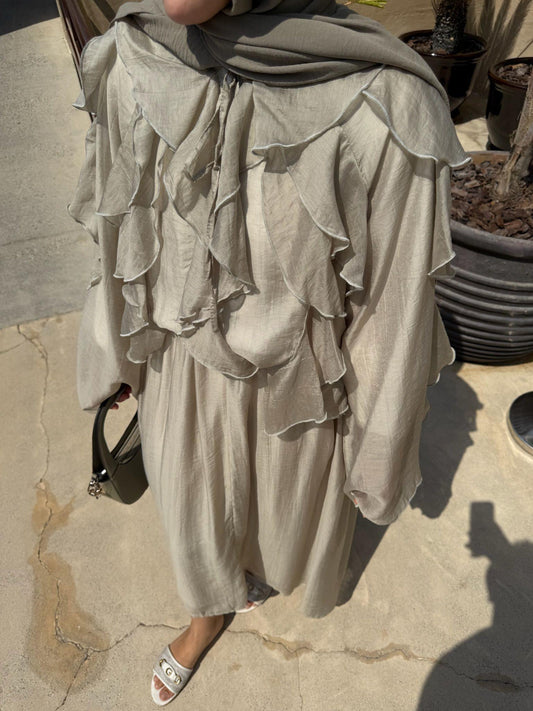 Manu Tulle Set - Khaki