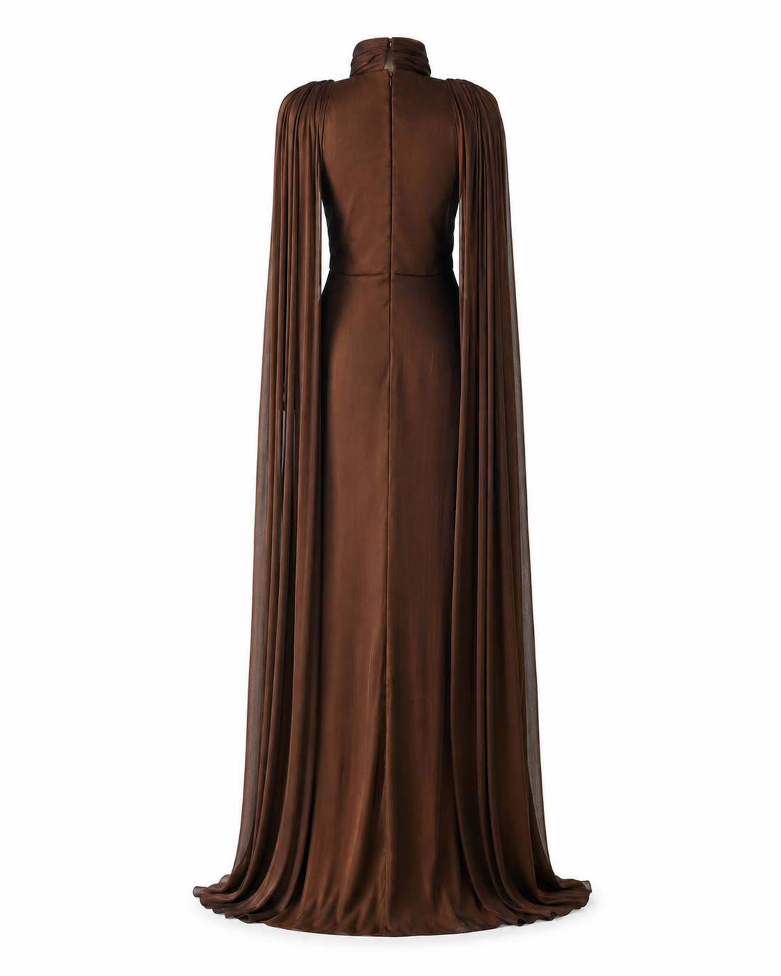 Mona Evening Dress - Brown