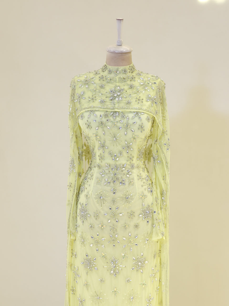 Celestia Couture Evening Dress - Yellow - view 2