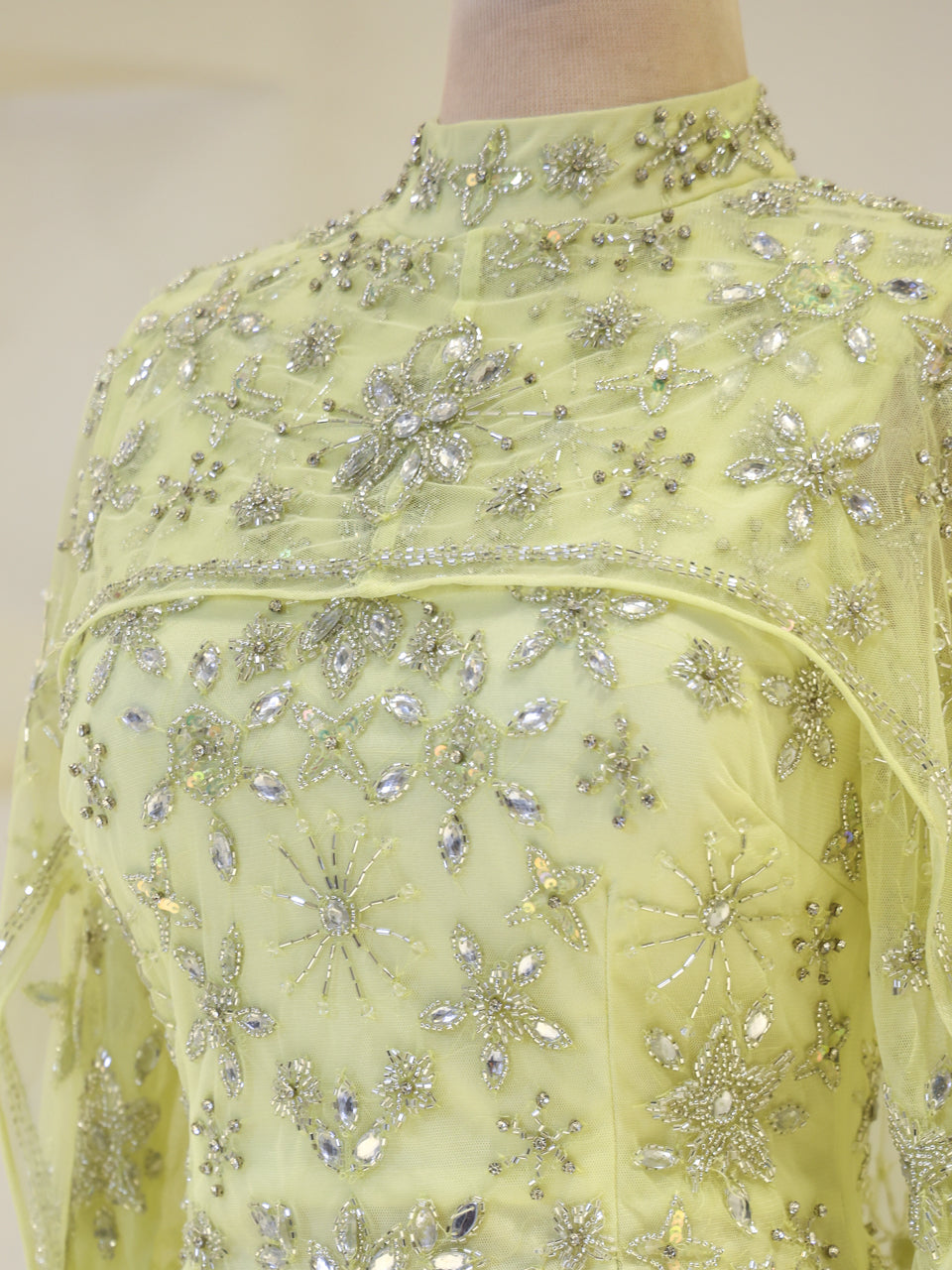 Celestia Couture Evening Dress - Yellow - view 4