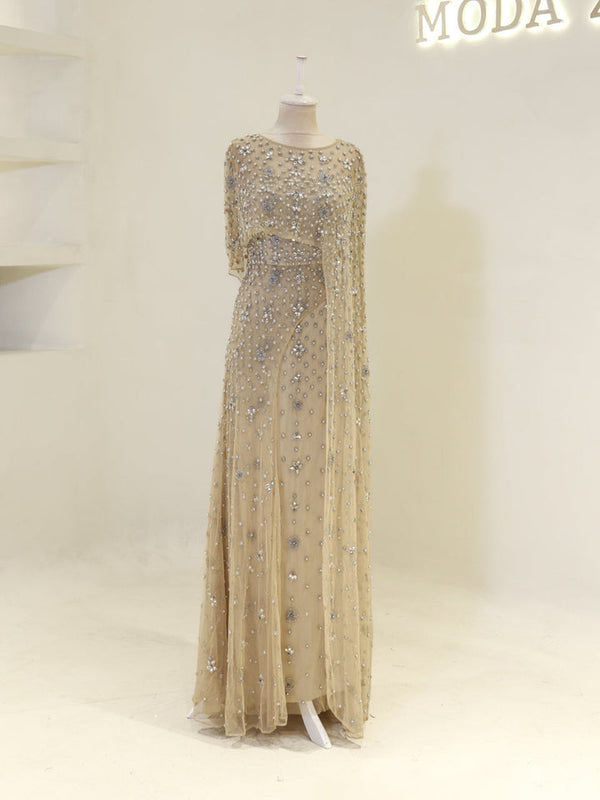 Nocturne Couture – Beige - front view