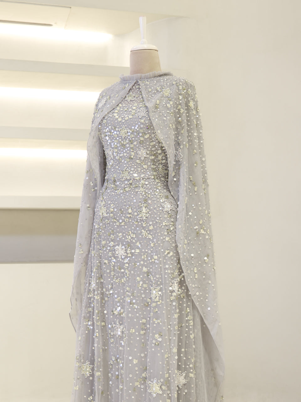 Elaira Evening Dress - Mint - view 3