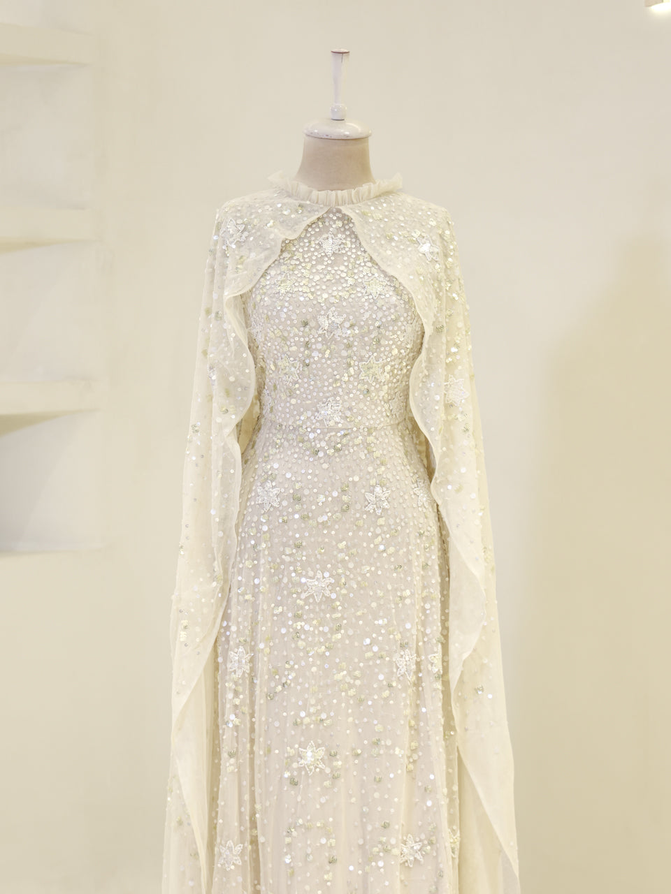 Elaira Evening Dress - Grey - view 2