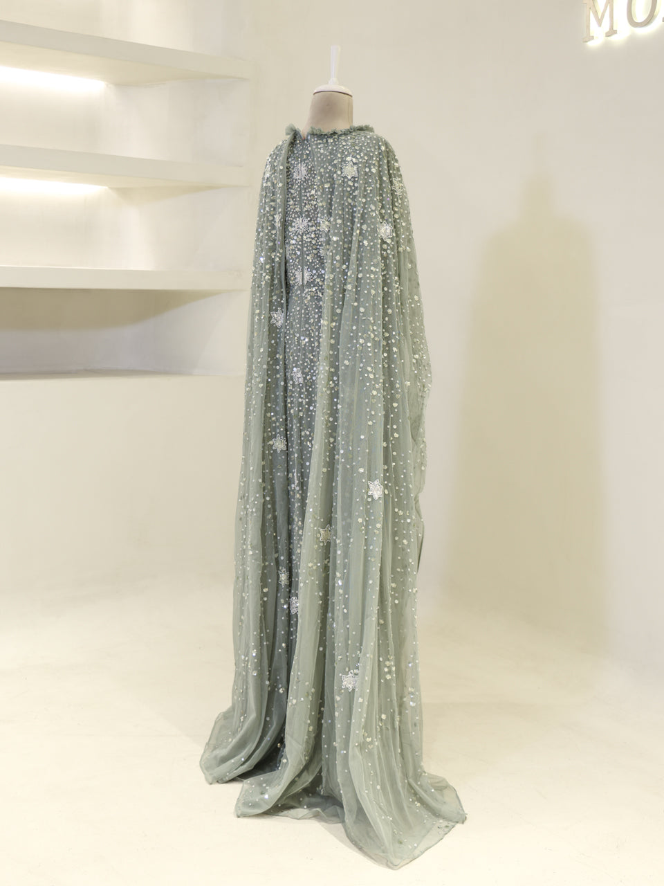 Elaira Evening Dress - Beige - view 5