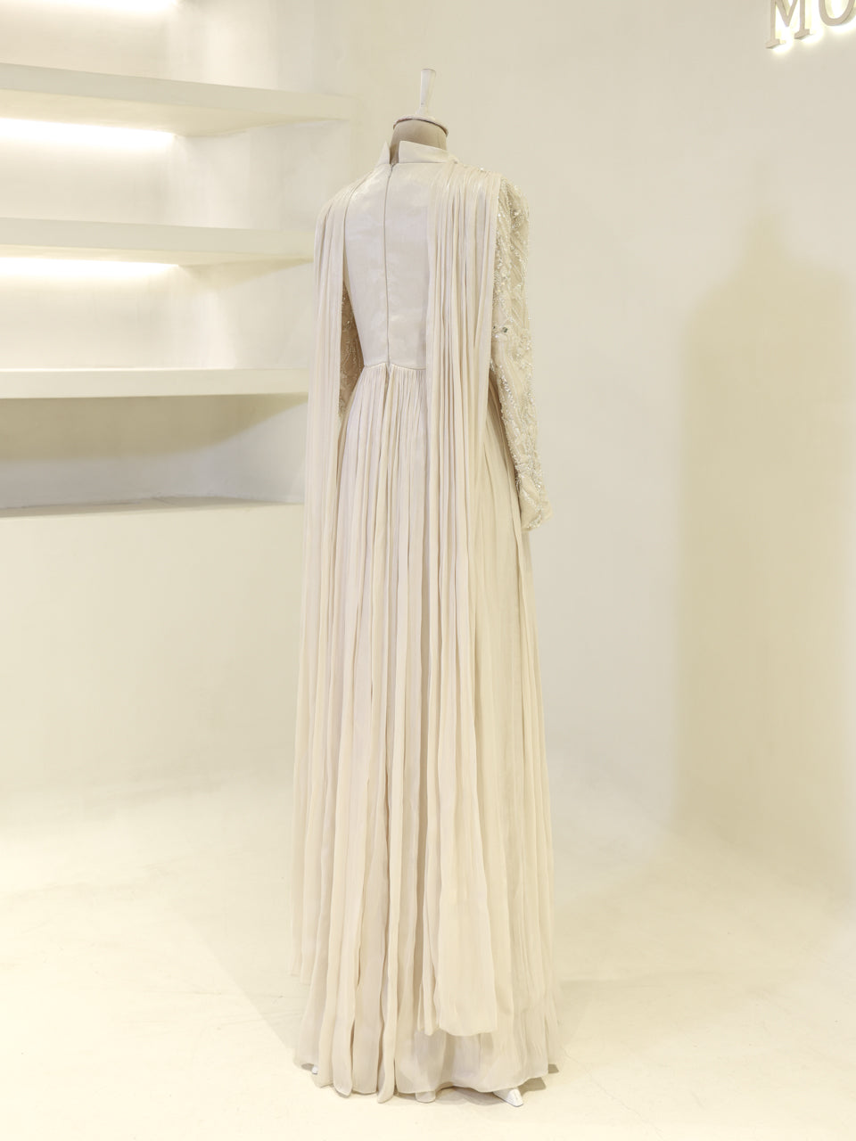 Shirine Evening Dress - Navy - view 5
