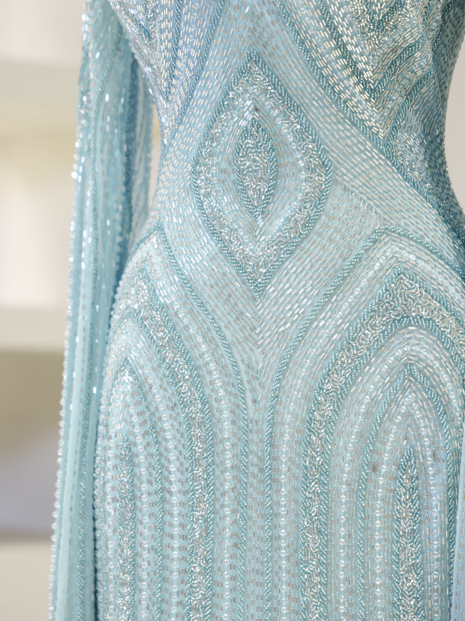 Berru Couture Evening Dress - Blue - view 8