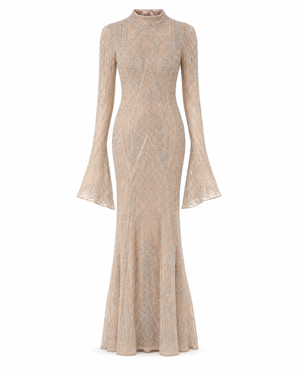 Calypso Couture Evening Dress - Gold