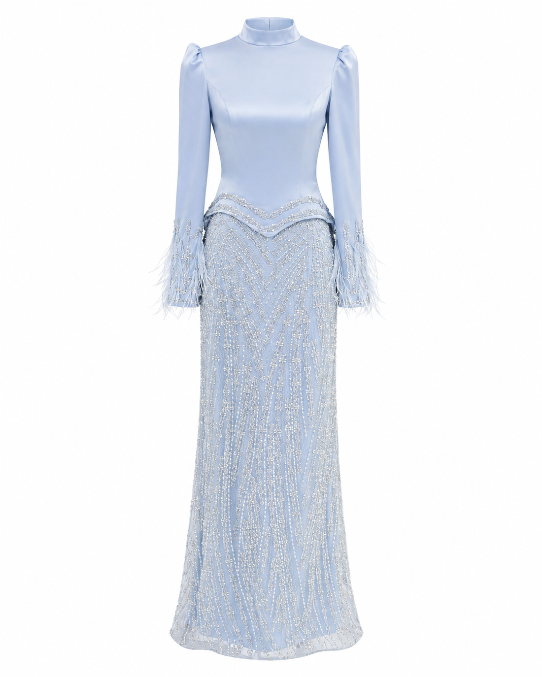 Celestine Evening Dress – Blue