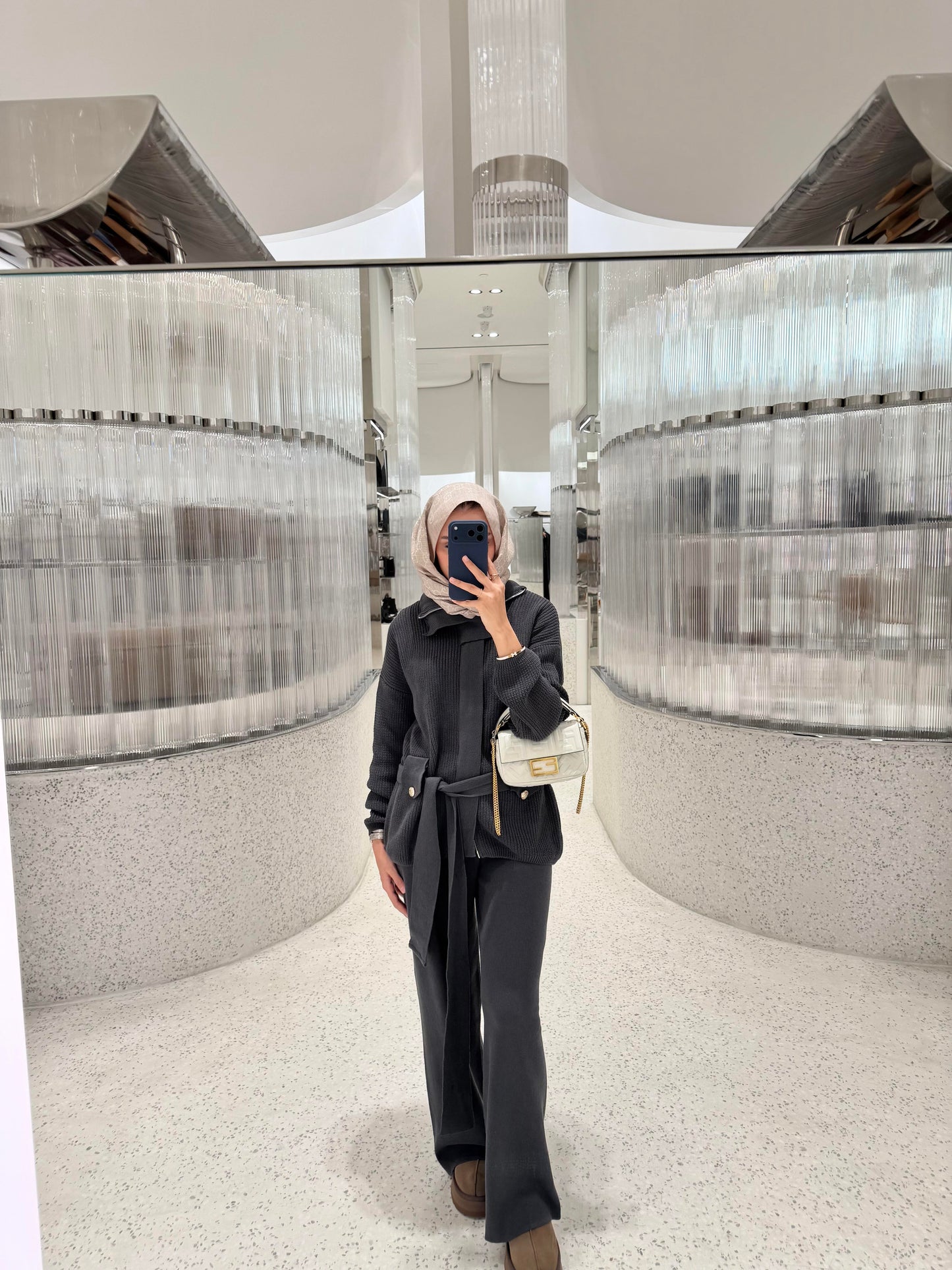 Soft Knit Set – Gray