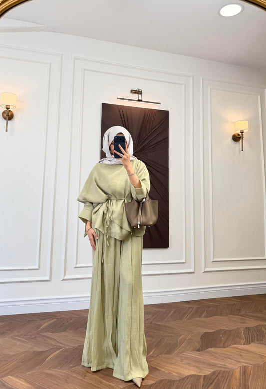 Lorin Two-Piece Set – Light Green