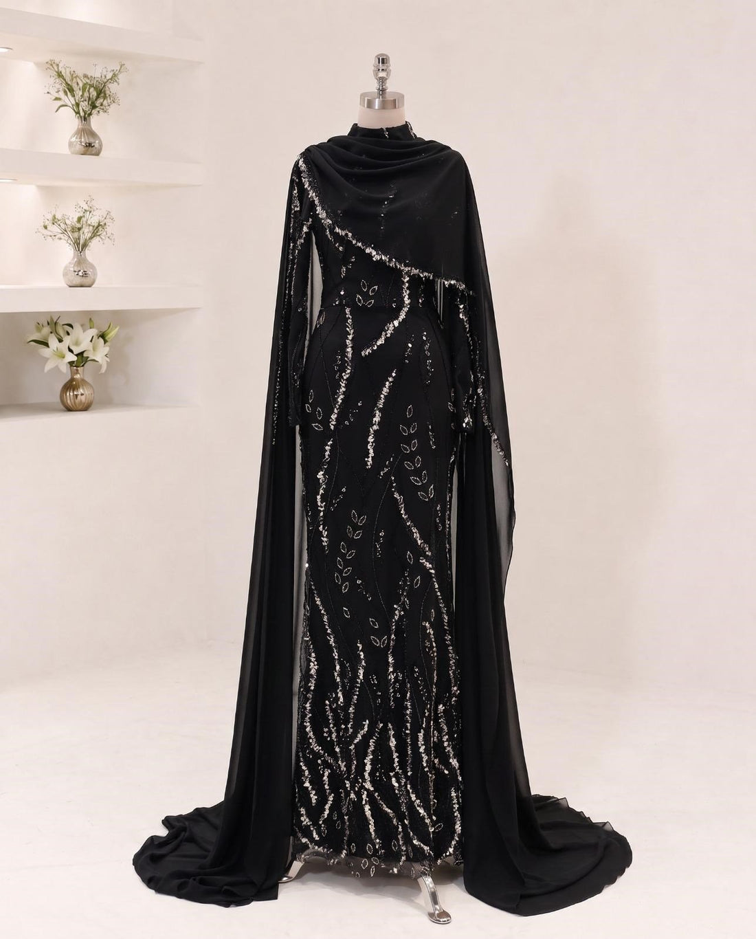 Shimmer Dress - White