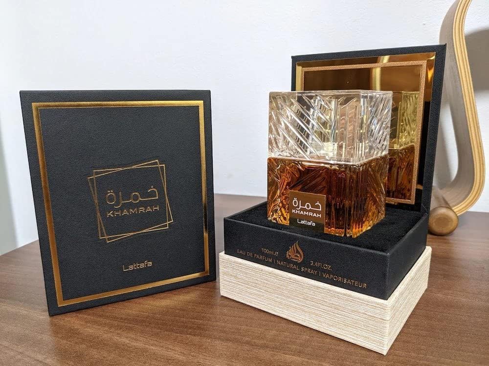 Lattafa Perfumes Khamrah for Unisex Eau de Parfum Spray, 100 ML