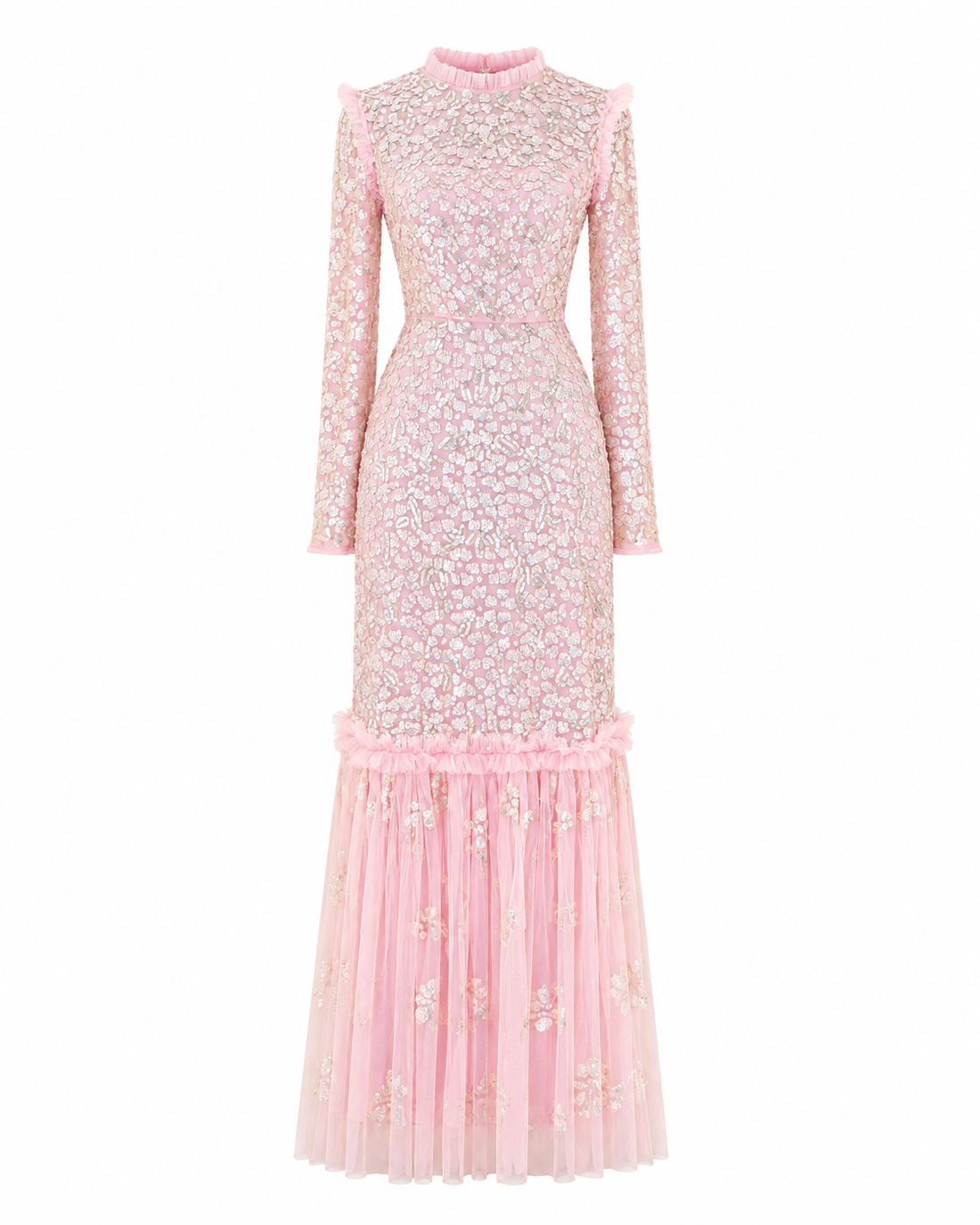 Couture Lilly Evening Dress - Blush
