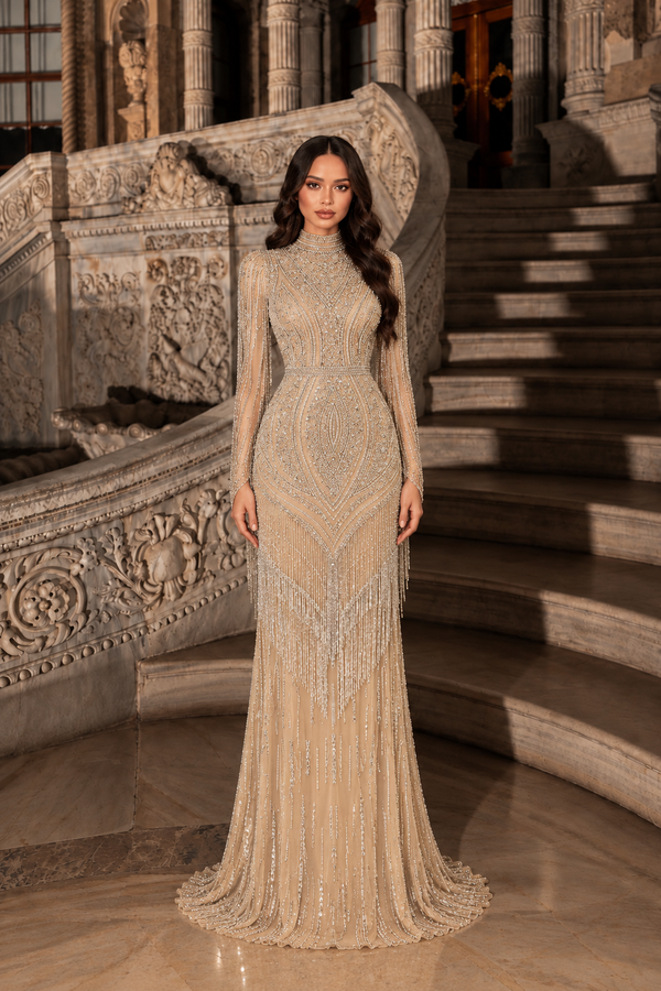 Sultana Couture Dress - Gold