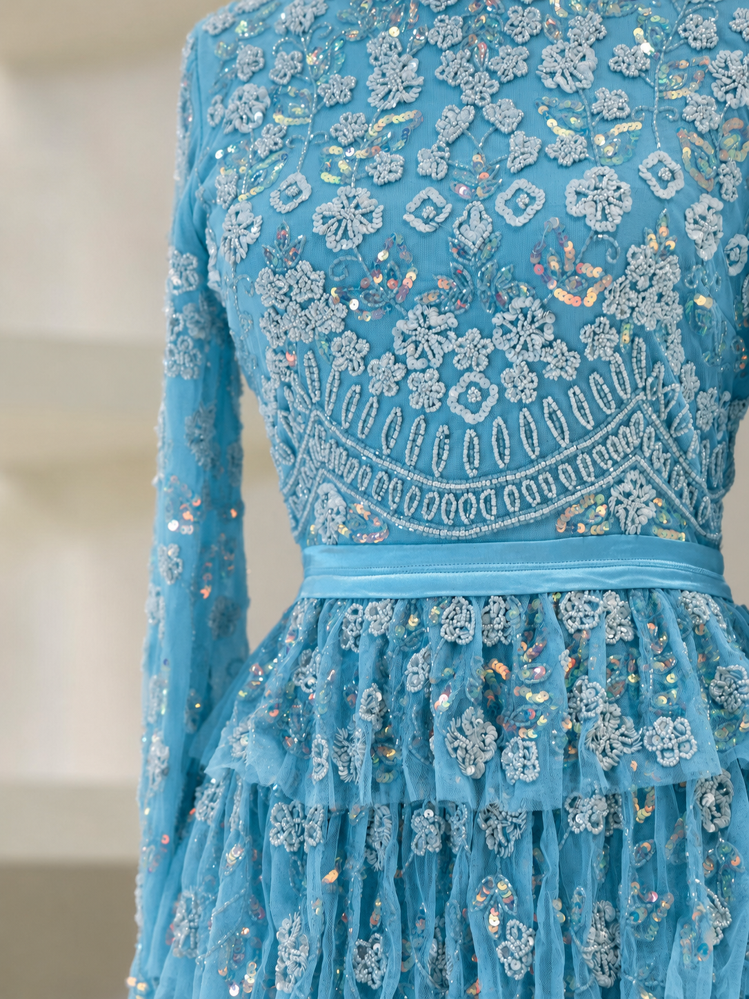 Lillibeth Couture Abiye Elbise - Mint