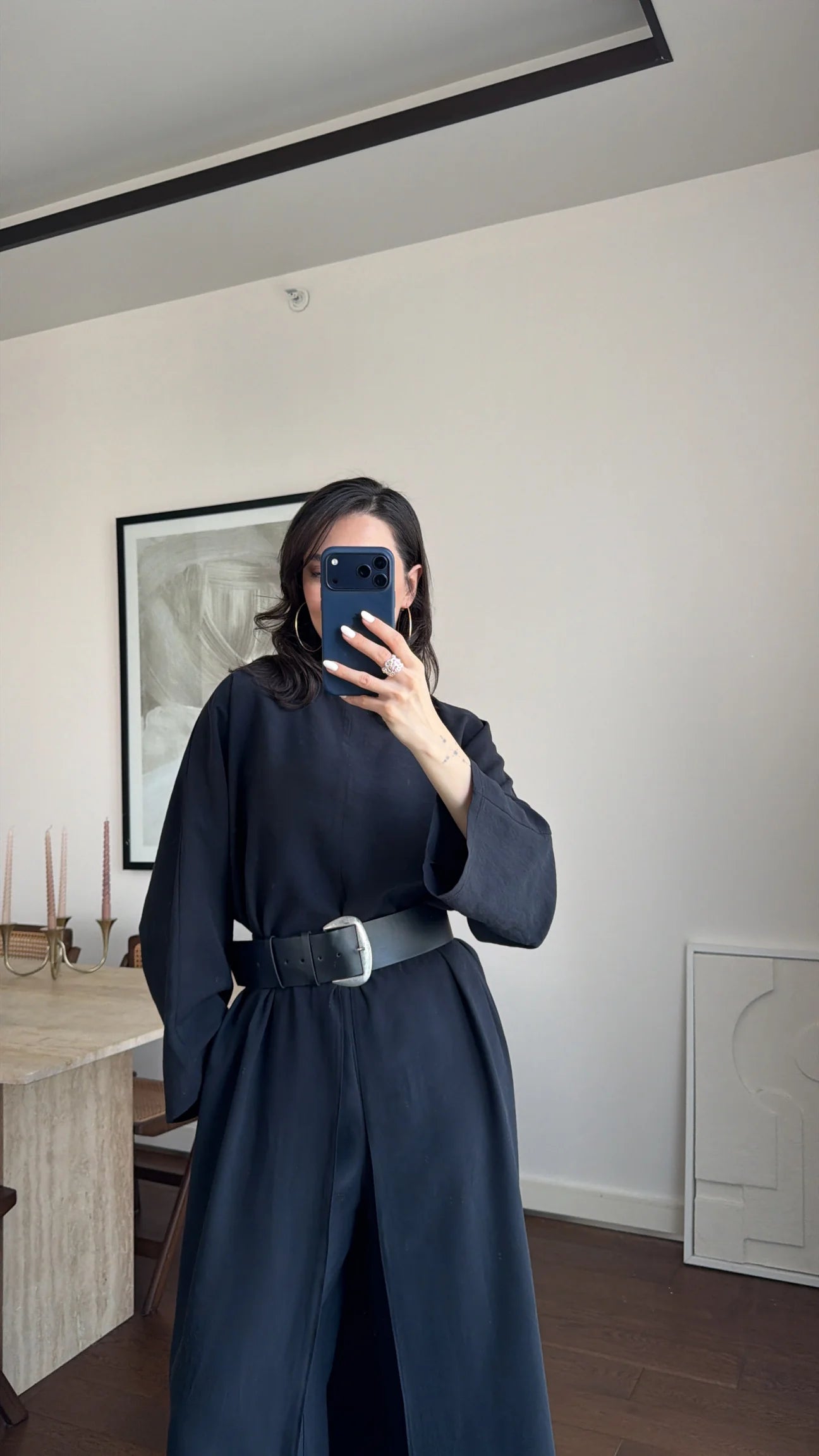 Bandana Detail Three-Piece Co-ord Set- black