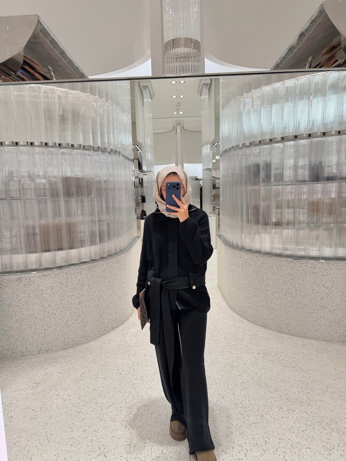 Soft Knit Set – Black