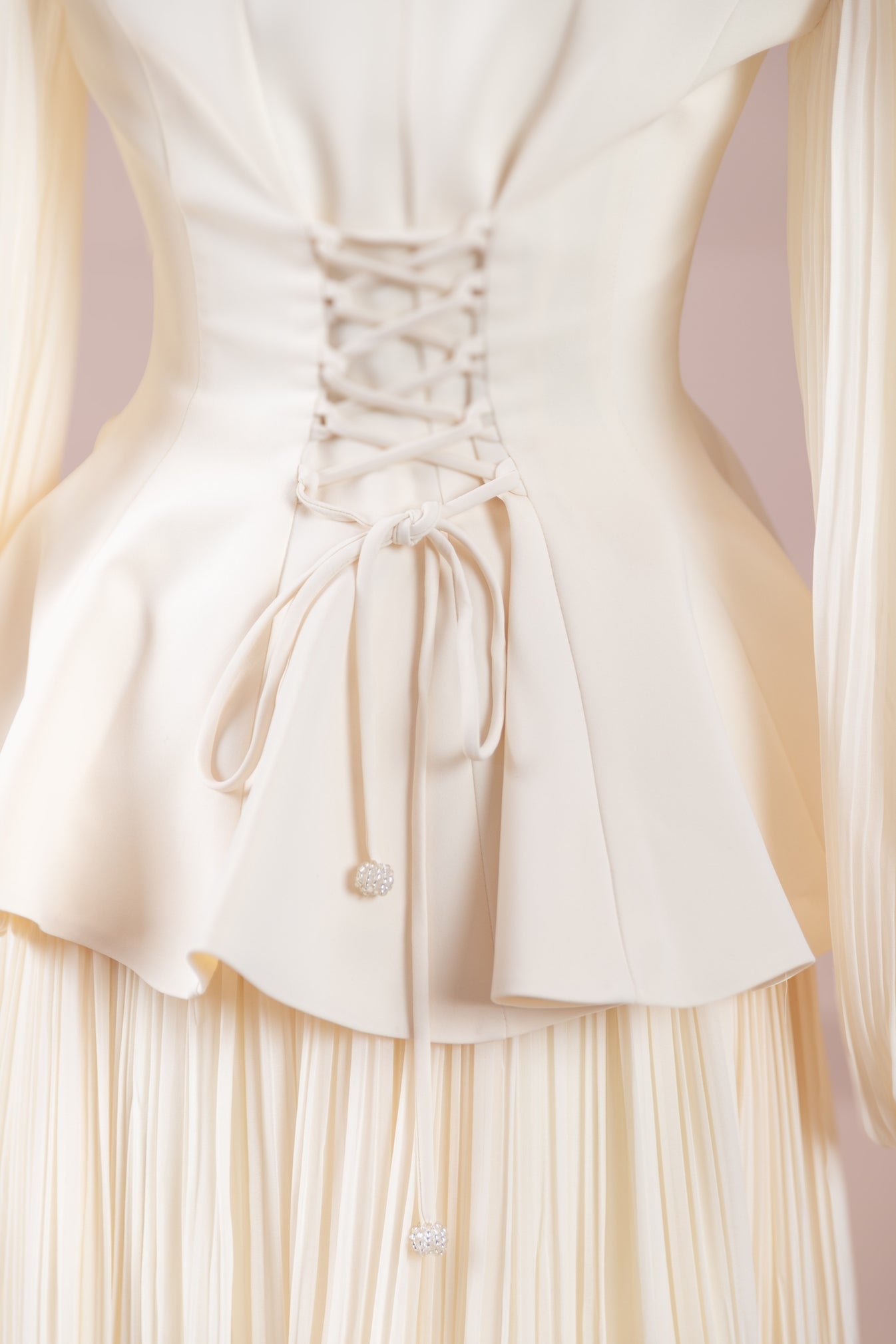 Limited Collection Peplum Jacket & Pleated Maxi Skirt Set – 3D Floral Embroidered Evening Ensemble