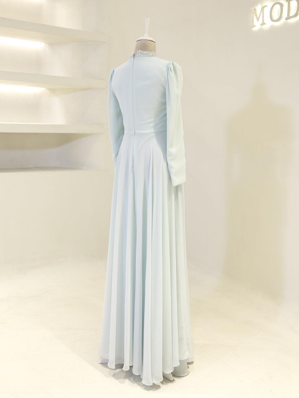 Sofia Crystal Dress- Blue
