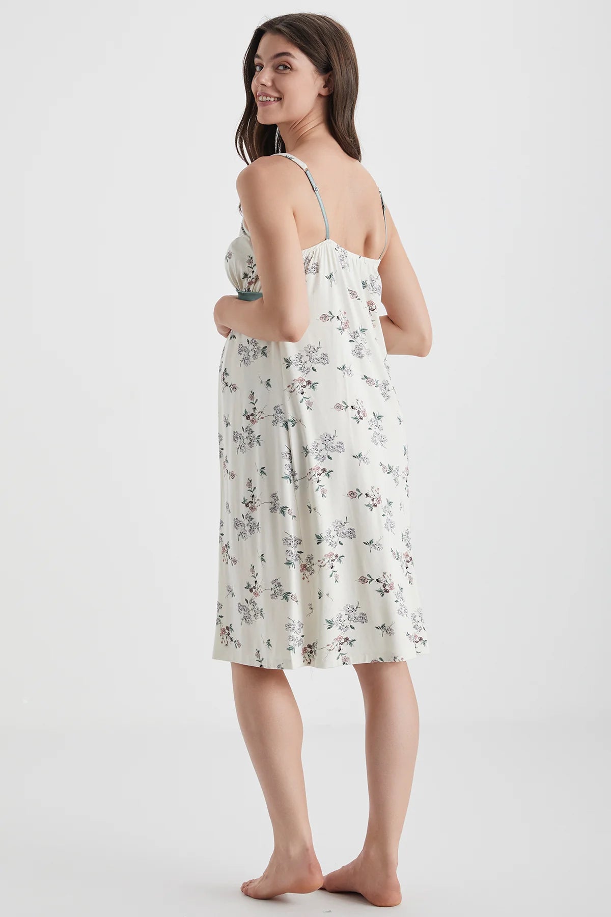 Floral Soft Touch Maternity Dress