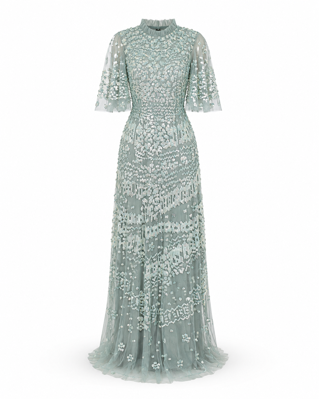 Couture Inaya Evening Dress - Mint