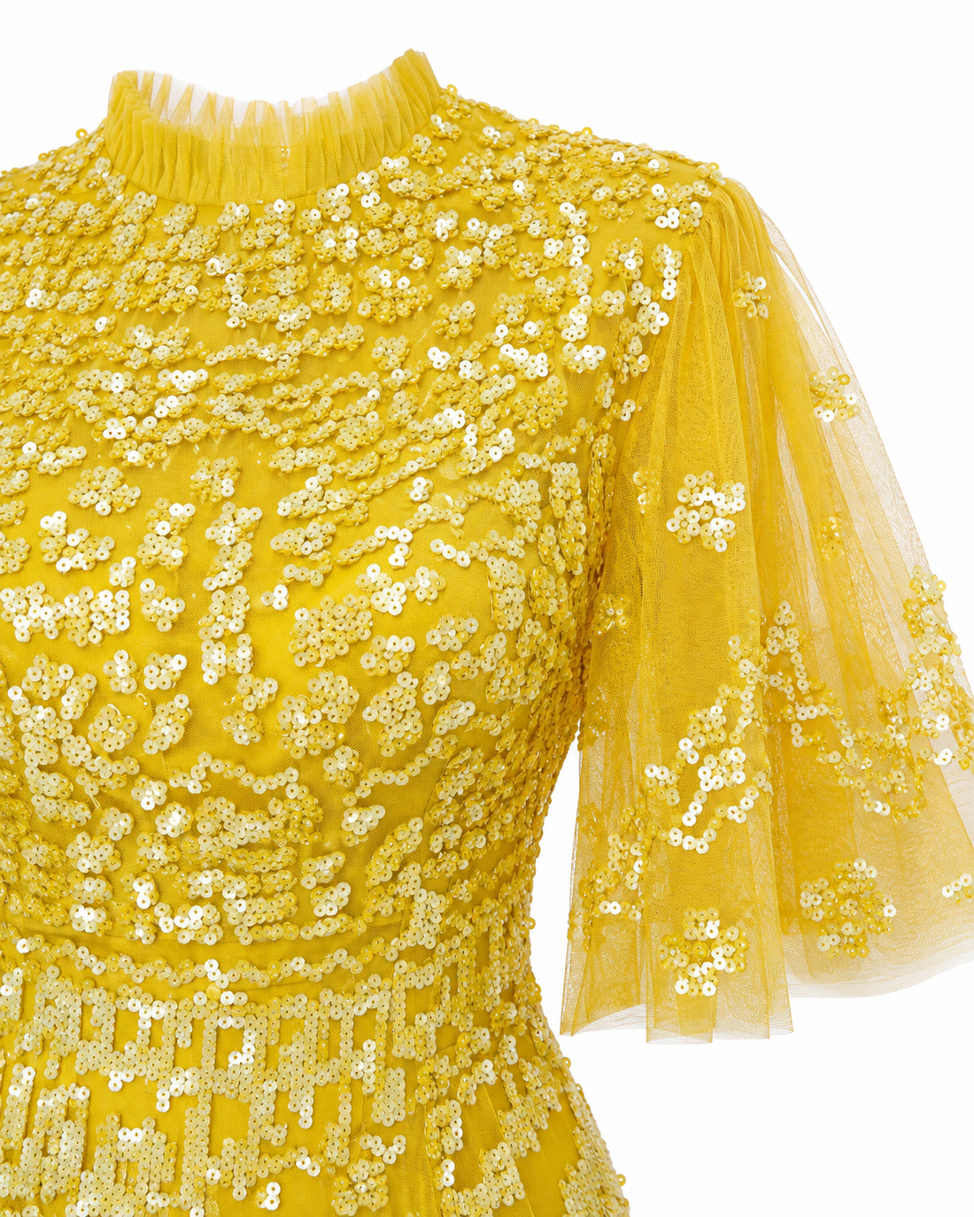 Couture Inaya Evening Dress - Yellow